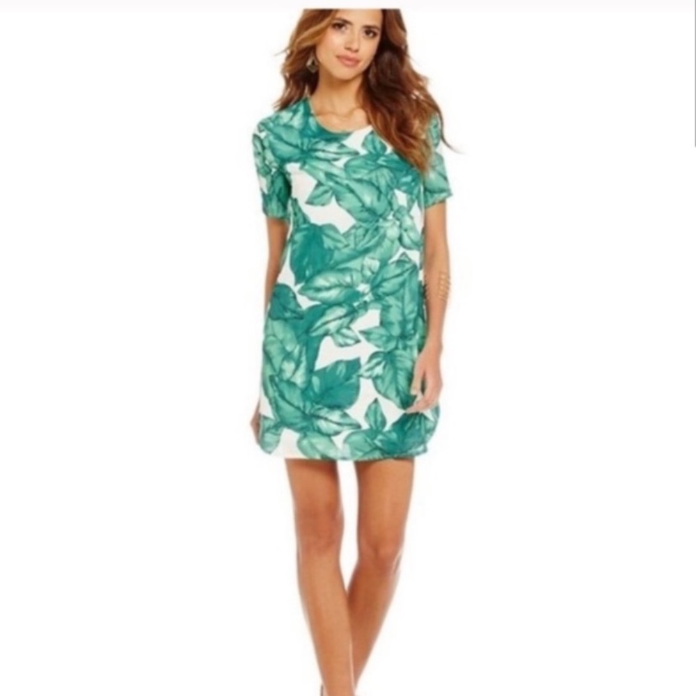 Gianni Bini Amanda Printed Shift Dress-NWT